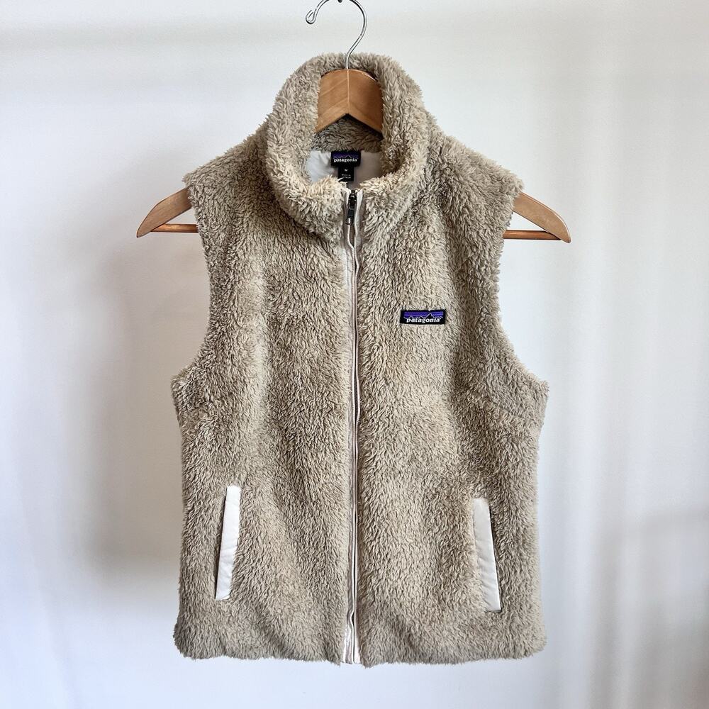 Patagonia Tan Fleece Vest